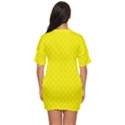 Soft Pattern Yellow Just Threw It On Dress View4