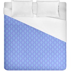 Soft Pattern Blue Duvet Cover (king Size) by PatternFactory