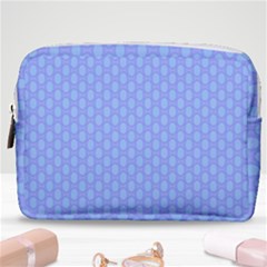 Soft Pattern Blue Make Up Pouch (medium) by PatternFactory