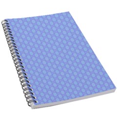 Soft Pattern Blue 5 5  X 8 5  Notebook by PatternFactory