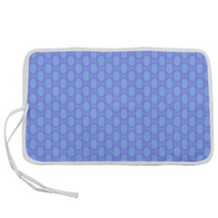 Soft Pattern Blue Pen Storage Case (m) by PatternFactory