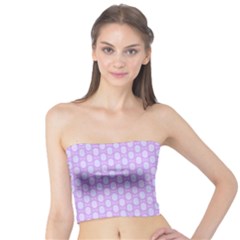 Soft Pattern Lilac Tube Top by PatternFactory