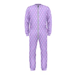 Soft Pattern Lilac Onepiece Jumpsuit (kids) by PatternFactory