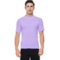 Soft Pattern Lilac Men s Short Sleeve Rash Guard View1