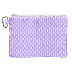 Soft Pattern Lilac Canvas Cosmetic Bag (xl) by PatternFactory