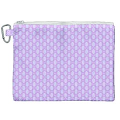 Soft Pattern Lilac Canvas Cosmetic Bag (xxl) by PatternFactory