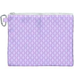 Soft Pattern Lilac Canvas Cosmetic Bag (xxxl) by PatternFactory