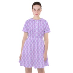 Soft Pattern Lilac Sailor Dress by PatternFactory