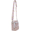 Soft Pattern Rose Shoulder Strap Belt Bag View1