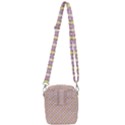 Soft Pattern Rose Shoulder Strap Belt Bag View3