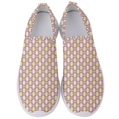 Soft Pattern Rose Men s Slip On Sneakers