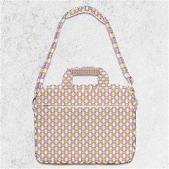 Soft Pattern Rose Macbook Pro Shoulder Laptop Bag 