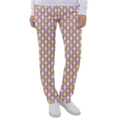 Soft Pattern Rose Women s Casual Pants by PatternFactory