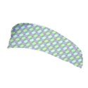 Soft Pattern Aqua Stretchable Headband View1