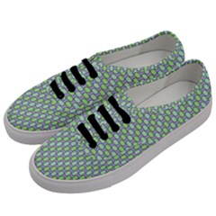 Soft Pattern Aqua Men s Classic Low Top Sneakers by PatternFactory