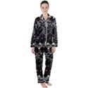 Moody Mandala Satin Long Sleeve Pajamas Set View1