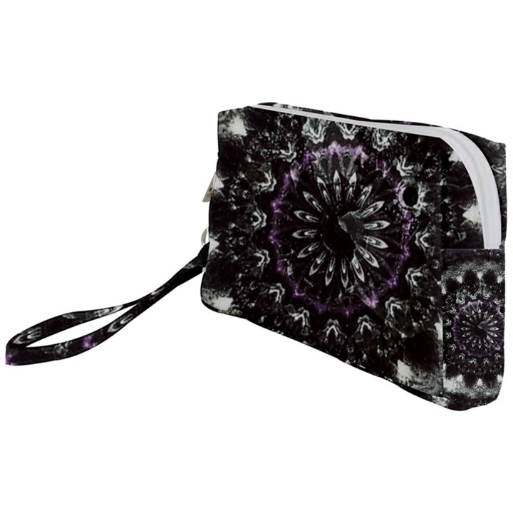 Moody Mandala Wristlet Pouch Bag (Small)