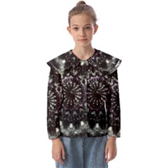 Moody Mandala Kids  Peter Pan Collar Blouse by MRNStudios