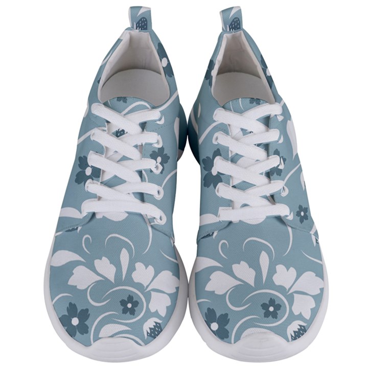 Folk flowers pattern Floral surface design Seamless pattern Men s Lightweight Sports Shoes