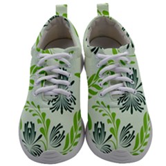 Folk Flowers Pattern Floral Surface Design Seamless Pattern Mens Athletic Shoes by Eskimos