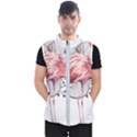 Watercolor Flamingo Men s Puffer Vest View1