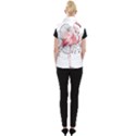 Watercolor Flamingo Women s Button Up Vest View2