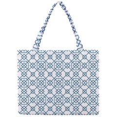 Arabic Vector Seamless Pattern Mini Tote Bag by webstylecreations