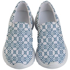 Arabic Vector Seamless Pattern Kids Lightweight Slip Ons by webstylecreations