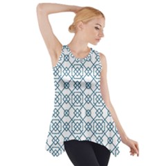 Arabic Vector Seamless Pattern Side Drop Tank Tunic by webstylecreations