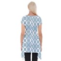 Arabic Vector Seamless Pattern Short Sleeve Side Drop Tunic View2