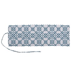 Arabic Vector Seamless Pattern Roll Up Canvas Pencil Holder (m) by webstylecreations