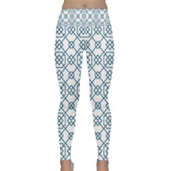 Arabic Vector Seamless Pattern Lightweight Velour Classic Yoga Leggings by webstylecreations