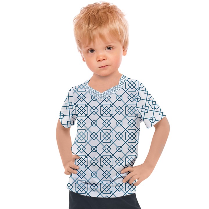 Arabic Vector Seamless Pattern Kids  Sports Tee