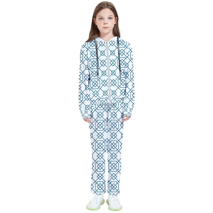 Arabic Vector Seamless Pattern Kids  Tracksuit