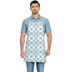 Arabic Vector Seamless Pattern Kitchen Apron by webstylecreations