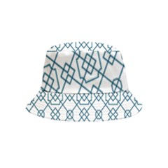 Arabic Vector Seamless Pattern Inside Out Bucket Hat (kids) by webstylecreations