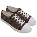 Art deco vector pattern Women s Low Top Canvas Sneakers View3