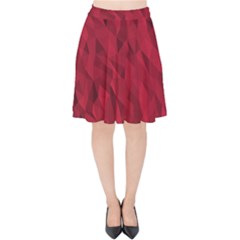 Amaranth Velvet High Waist Skirt by webstylecreations