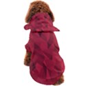 Amaranth Dog Coat View2