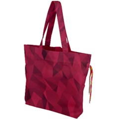 Amaranth Drawstring Tote Bag by webstylecreations