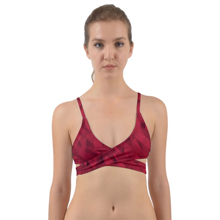 Amaranth Wrap Around Bikini Top