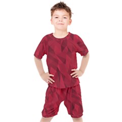 Amaranth Kids  Tee And Shorts Set by webstylecreations