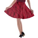 Amaranth A-line Skater Skirt View2