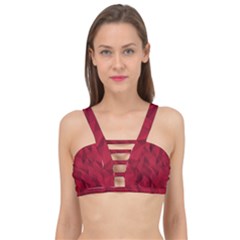 Amaranth Cage Up Bikini Top