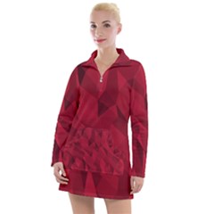 Amaranth Women s Long Sleeve Casual Dress