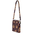 Bears-vector-free-seamless-pattern1 Multi Function Travel Bag View1