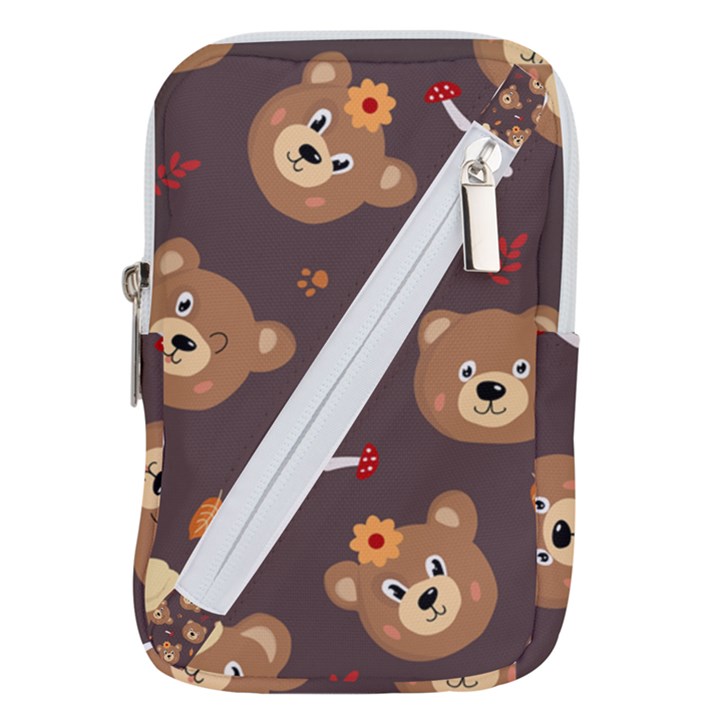 Bears-vector-free-seamless-pattern1 Belt Pouch Bag (Large)