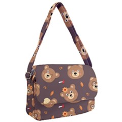 Bears-vector-free-seamless-pattern1 Courier Bag by webstylecreations