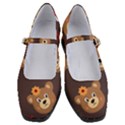 Bears-vector-free-seamless-pattern1 Women s Mary Jane Shoes View1