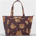 Bears-vector-free-seamless-pattern1 Back Pocket Shoulder Bag  View1